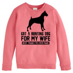 Garment-Dyed Youth Crewneck Sweatshirt Thumbnail