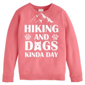 Garment-Dyed Youth Crewneck Sweatshirt Thumbnail