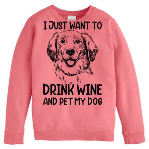 Garment-Dyed Youth Crewneck Sweatshirt Thumbnail