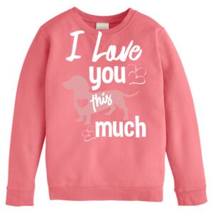 Garment-Dyed Youth Crewneck Sweatshirt Thumbnail