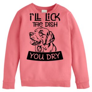 Garment-Dyed Youth Crewneck Sweatshirt Thumbnail