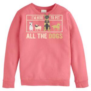 Garment-Dyed Youth Crewneck Sweatshirt Thumbnail