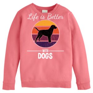 Garment-Dyed Youth Crewneck Sweatshirt Thumbnail