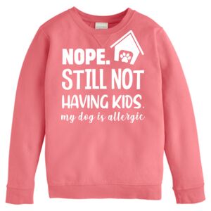 Garment-Dyed Youth Crewneck Sweatshirt Thumbnail