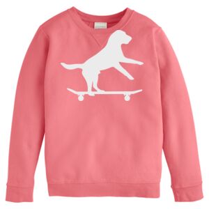 Garment-Dyed Youth Crewneck Sweatshirt Thumbnail