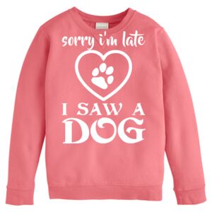 Garment-Dyed Youth Crewneck Sweatshirt Thumbnail