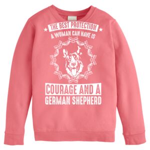 Garment-Dyed Youth Crewneck Sweatshirt Thumbnail