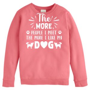 Garment-Dyed Youth Crewneck Sweatshirt Thumbnail