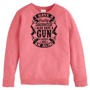 Garment-Dyed Youth Crewneck Sweatshirt Thumbnail