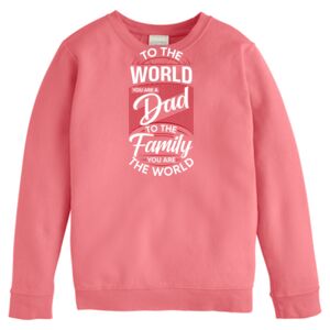 Garment-Dyed Youth Crewneck Sweatshirt Thumbnail