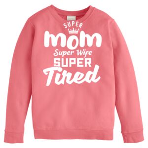 Garment-Dyed Youth Crewneck Sweatshirt Thumbnail