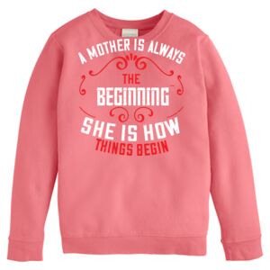 Garment-Dyed Youth Crewneck Sweatshirt Thumbnail