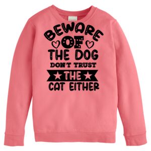 Garment-Dyed Youth Crewneck Sweatshirt Thumbnail