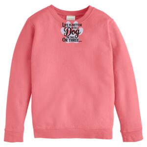 Garment-Dyed Youth Crewneck Sweatshirt Thumbnail