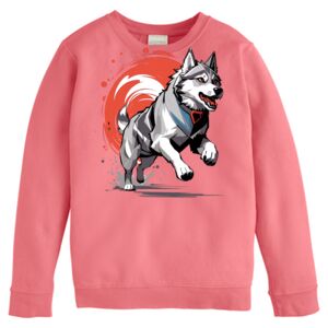 Garment-Dyed Youth Crewneck Sweatshirt Thumbnail