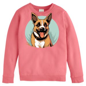 Garment-Dyed Youth Crewneck Sweatshirt Thumbnail