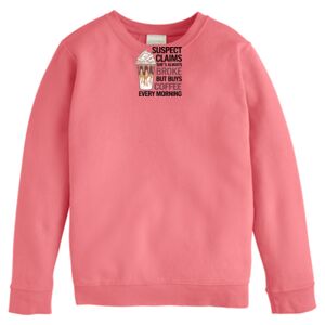 Garment-Dyed Youth Crewneck Sweatshirt Thumbnail