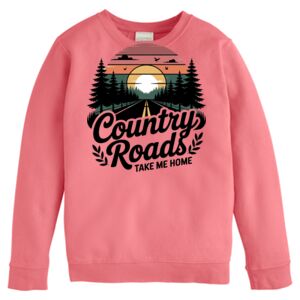 Garment-Dyed Youth Crewneck Sweatshirt Thumbnail