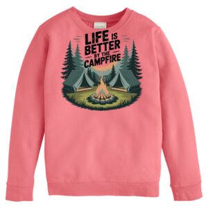 Garment-Dyed Youth Crewneck Sweatshirt Thumbnail