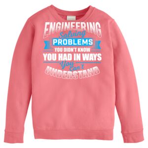 Garment-Dyed Youth Crewneck Sweatshirt Thumbnail