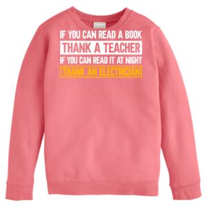 Garment-Dyed Youth Crewneck Sweatshirt Thumbnail