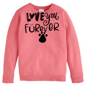 Garment-Dyed Youth Crewneck Sweatshirt Thumbnail