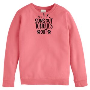 Garment-Dyed Youth Crewneck Sweatshirt Thumbnail