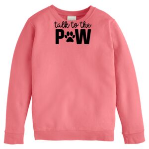 Garment-Dyed Youth Crewneck Sweatshirt Thumbnail