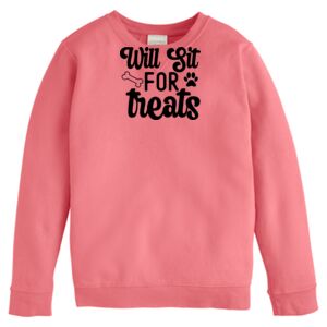 Garment-Dyed Youth Crewneck Sweatshirt Thumbnail