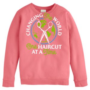 Garment-Dyed Youth Crewneck Sweatshirt Thumbnail