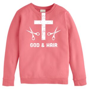 Garment-Dyed Youth Crewneck Sweatshirt Thumbnail