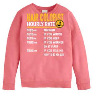 Garment-Dyed Youth Crewneck Sweatshirt Thumbnail