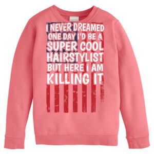 Garment-Dyed Youth Crewneck Sweatshirt Thumbnail