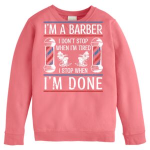 Garment-Dyed Youth Crewneck Sweatshirt Thumbnail