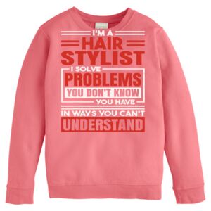 Garment-Dyed Youth Crewneck Sweatshirt Thumbnail