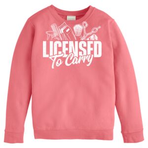 Garment-Dyed Youth Crewneck Sweatshirt Thumbnail