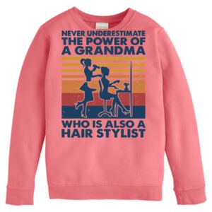 Garment-Dyed Youth Crewneck Sweatshirt Thumbnail