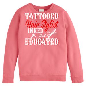 Garment-Dyed Youth Crewneck Sweatshirt Thumbnail