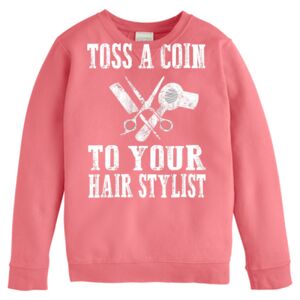 Garment-Dyed Youth Crewneck Sweatshirt Thumbnail