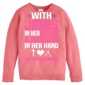 Garment-Dyed Youth Crewneck Sweatshirt Thumbnail