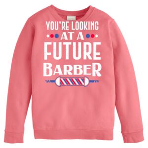 Garment-Dyed Youth Crewneck Sweatshirt Thumbnail