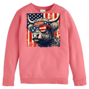 Garment-Dyed Youth Crewneck Sweatshirt Thumbnail