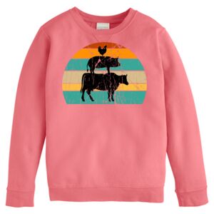 Garment-Dyed Youth Crewneck Sweatshirt Thumbnail