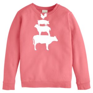 Garment-Dyed Youth Crewneck Sweatshirt Thumbnail