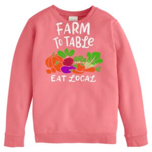 Garment-Dyed Youth Crewneck Sweatshirt Thumbnail