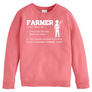 Garment-Dyed Youth Crewneck Sweatshirt Thumbnail