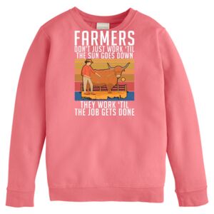 Garment-Dyed Youth Crewneck Sweatshirt Thumbnail