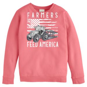 Garment-Dyed Youth Crewneck Sweatshirt Thumbnail