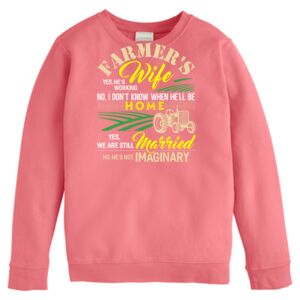 Garment-Dyed Youth Crewneck Sweatshirt Thumbnail