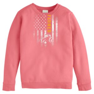 Garment-Dyed Youth Crewneck Sweatshirt Thumbnail